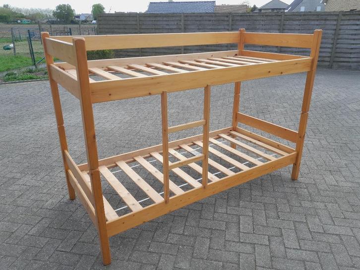 Lit superposé en pin massif, lit mezzanine,, Enfants & Bébés, Chambre d'enfant | Lits superposés & Lits mezzanines, Lits superposés