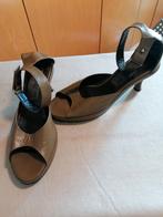Hakken, Kleding | Dames, Schoenen, Olivier Strelli, Bruin, Gedragen, Sandalen of Muiltjes