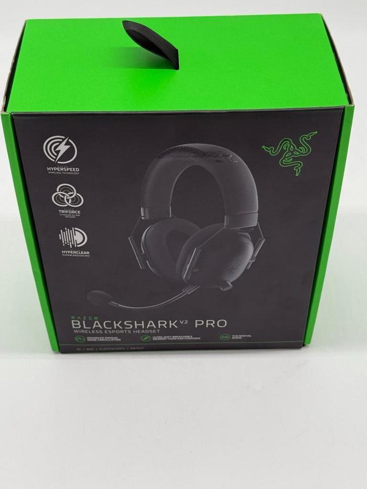 RAZER Blackshark V2 Pro Wireless Esports headset - met doos, Computers en Software, Headsets, Draadloos, Ophalen of Verzenden