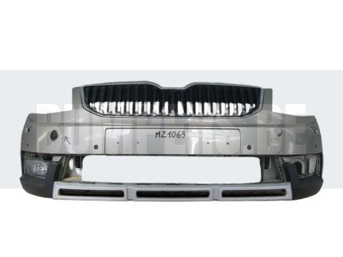 BUMPER SKODA OCTAVIA 3 III SCOUT voorbumper MZ1063, Auto-onderdelen, Carrosserie, Bumper, Voor, Gebruikt, 6 maanden garantie, Ophalen of Verzenden