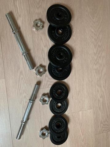 Tunturi dumbells gewichten beschikbaar voor biedingen