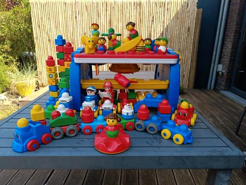 l  LEGO Primo vintage set – 90 stuks – compleet met treinen, Kinderen en Baby's, Speelgoed | Babyspeelgoed, Zo goed als nieuw