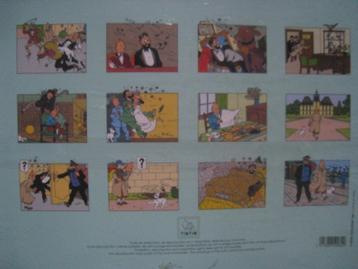 calendrier neuf herge grand format tintin