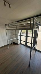 Hoogslaper (metaal) met matras, Ophalen, Hoogslaper, Eenpersoons, 210 cm