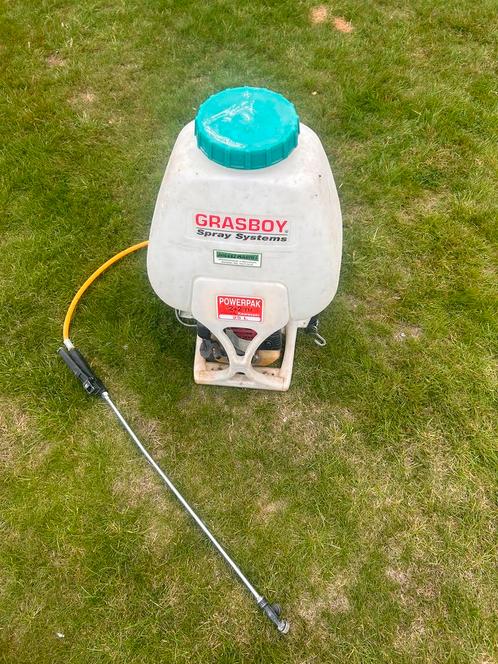 Grasboy Powerpak 2+2 TM spuitsysteem., Tuin en Terras, Bestrijdingsmiddelen, Zo goed als nieuw, Onkruidbestrijding, Ophalen