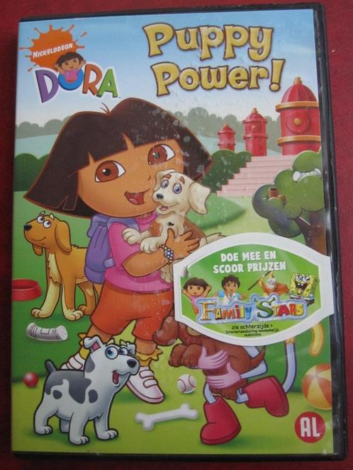Dora - Puppy Power!, Cd's en Dvd's, Dvd's | Tekenfilms en Animatie, Zo goed als nieuw, Amerikaans, Tekenfilm, Alle leeftijden