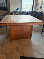 Eettafel, Huis en Inrichting, Tafels | Eettafels, Ophalen, Gebruikt, Vierkant, Indistrueel