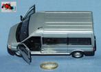 Hongwell 1/43 : Ford Transit Minibus (Zilver metaal), Hobby en Vrije tijd, Nieuw, Schuco, Auto, Verzenden