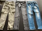 3 broeken voor jongen maat 128, Ophalen of Verzenden, Zo goed als nieuw, Jongen, Broek