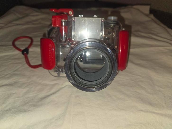 Olympus Onderwaterhuis PT-022  40m Waterdicht, Origineel, Watersport en Boten, Overige Watersport en Boten, Ophalen of Verzenden