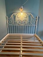 ijzeren bed 140x200 cm Ikea, Huis en Inrichting, Slaapkamer | Bedden, Ophalen, Zo goed als nieuw