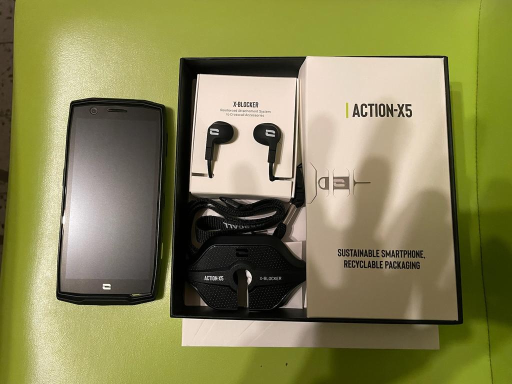 Crosscall ACTION-X5 gegarandeerd 07/2026, Telecommunicatie, Mobiele telefoons | Overige merken, Zo goed als nieuw, Zonder abonnement