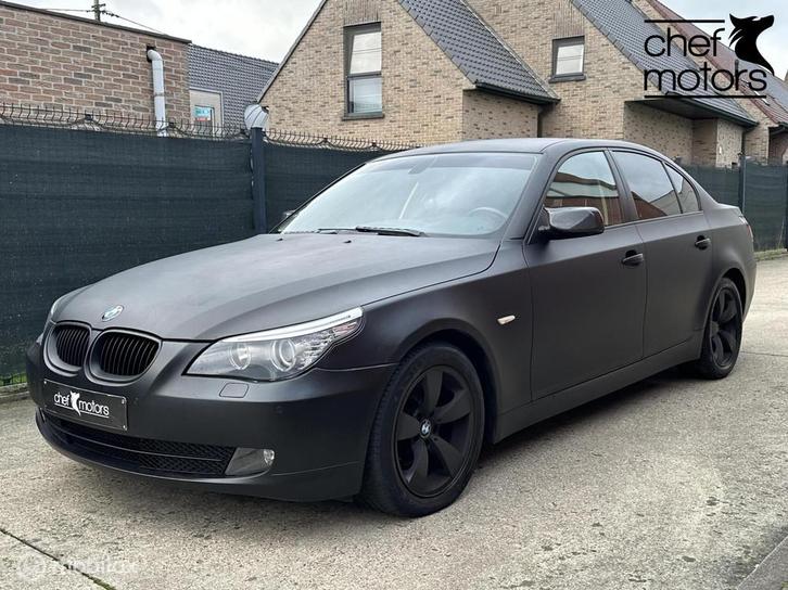 BMW 5-serie 520i|Benzine|Automaat|Gekeurd|Facelift|C.Control, Auto's, BMW, Bedrijf, 5 Reeks, ABS, Airbags, Airconditioning, Alarm