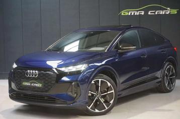 Audi Q4 e-tron 40 S-Line -Automaat-Nav-Pano-360cam-Leder-Gar beschikbaar voor biedingen