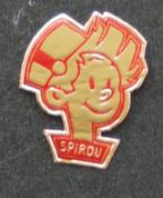 Etiquette Spirou à coller en papier métallisé Franquin 1952, Livres, BD, Comme neuf, Enlèvement ou Envoi