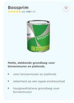 Verf Primer Colora Bossprim kleur 9010, Doe-het-zelf en Bouw, Verf, Beits en Lak, Ophalen, Zo goed als nieuw, Verf