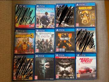 Diverse PS4 Games, Enlèvement, Comme neuf
