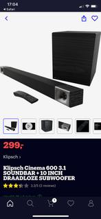 Klepsch soundbar  met surroundsound mode ! Dolby digital, Audio, Tv en Foto, Ophalen of Verzenden, Bluetooth, Zo goed als nieuw