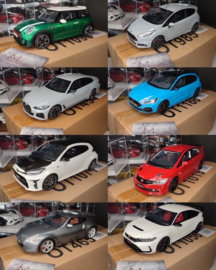 Miniatures Otto 1/18, Hobby & Loisirs créatifs, Voitures miniatures | 1:18, Comme neuf, Voiture, OttOMobile, Enlèvement ou Envoi