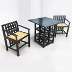 2x charles rennie mackintosh DS3 armstoel + tafel Cassina, Antiek en Kunst, Ophalen of Verzenden