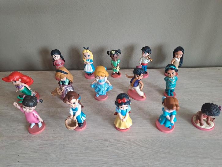 15 mooie figuren van de Disney Animators Collection, Verzamelen, Disney, Zo goed als nieuw, Ophalen