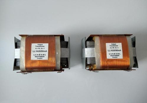 2 x LUNDAHL LL1620/90mA Single ended uitgangstrafo, Audio, Tv en Foto, Buizenversterker, Overige onderdelen, Ophalen of Verzenden