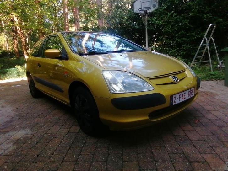 Honda civic ep2, 2001, 1.6 benzine vtec, met keuring, Auto's, Honda, Particulier, Civic, ABS, Airbags, Airconditioning, Centrale vergrendeling