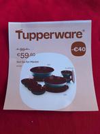 Set allegra kommen en tapasschaal, Tupperware, Info/tupperware.fr, Nieuw, Ophalen of Verzenden