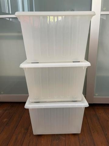 3 poubelles Vesla d'Ikea, Enlèvement, Comme neuf