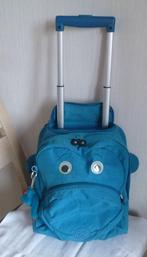 Kipling minitrolley 2,5 tot 6 jaar oud zoals de big + monkey, Blauw, Aktetas of Boekentas, Ophalen of Verzenden, 30 tot 40 cm