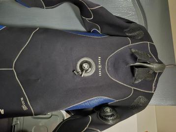 Combinaison étanche Aqualung Blizzard pro 7mm, Enlèvement, Comme neuf, Combinaison de plongée