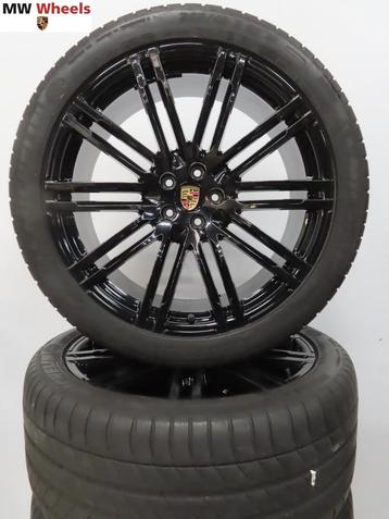 Originele Porsche Macan Turbo 21 inch velgen zomerbanden beschikbaar voor biedingen