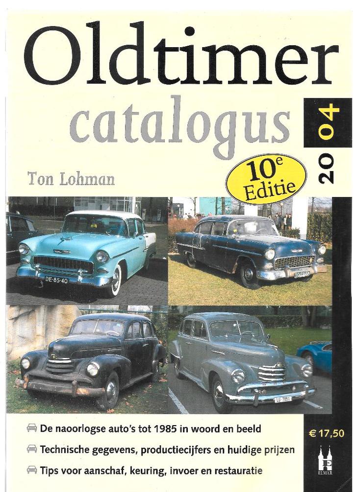 "OLDTIMER CATALOGUS", Boeken, Auto's | Boeken, Zo goed als nieuw, Algemeen, Ophalen of Verzenden