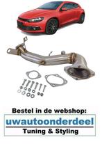 Racing Downpipe RVS Geschikt Voor Volkswagen Scirocco 1.4 TS, Verzenden
