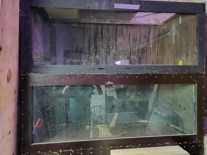 aquarium, Dieren en Toebehoren, Vissen | Aquaria en Toebehoren, Gebruikt, Ophalen