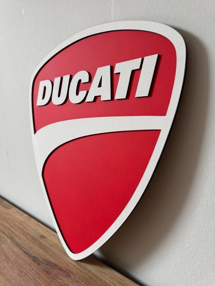Ducati logo hobby bord voor decoratie, Motoren, Accessoires | Overige, Nieuw, Ophalen of Verzenden