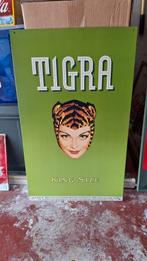 Metalen bord Tigra. 60x40. Perfecte staat., Verzamelen, Ophalen of Verzenden, Zo goed als nieuw