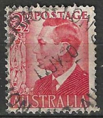 Australie 1950/1952 - Yvert 173B - Koning George VI (ST)