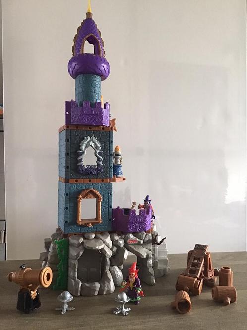 Kasteel, burcht van Imaginext Fischer Price, Kinderen en Baby's, Speelgoed | Fisher-Price, Zo goed als nieuw, Ophalen of Verzenden