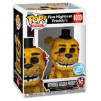 Funko POP Five Nights at Freddy's - Withered Golden Freddy, Verzamelen, Poppetjes en Figuurtjes, Funko, Nieuw, Ophalen of Verzenden