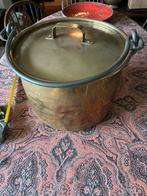 Grote koperen ketel, Antiek en Kunst, Antiek | Brons en Koper, Ophalen, Koper