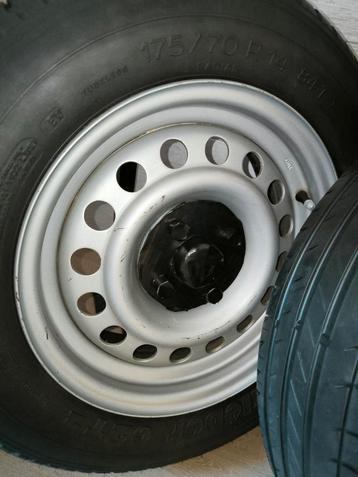 Jantes et pneus VW golf Mk2, Enlèvement ou Envoi, 14 pouces, Pneu(s)
