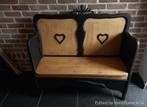 Te restaureren houten zitbank, Antiek en Kunst, Antiek | Meubels | Stoelen en Sofa's, Ophalen