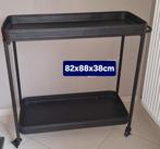 Bijzettafel, Huis en Inrichting, Gebruikt, 50 tot 100 cm, Ophalen of Verzenden, Metaal