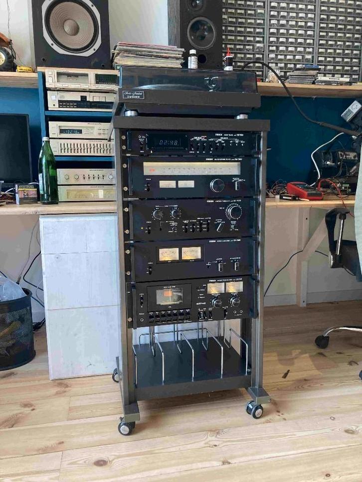 Fisher audio rack system 7000 - gereviseerd, Audio, Tv en Foto, Stereoketens, Refurbished, Cassettedeck, Tuner of Radio, Overige merken