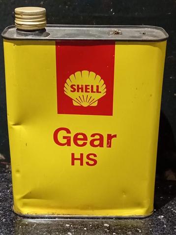 Zeldzaam olieblik Shell Gear HS beschikbaar voor biedingen