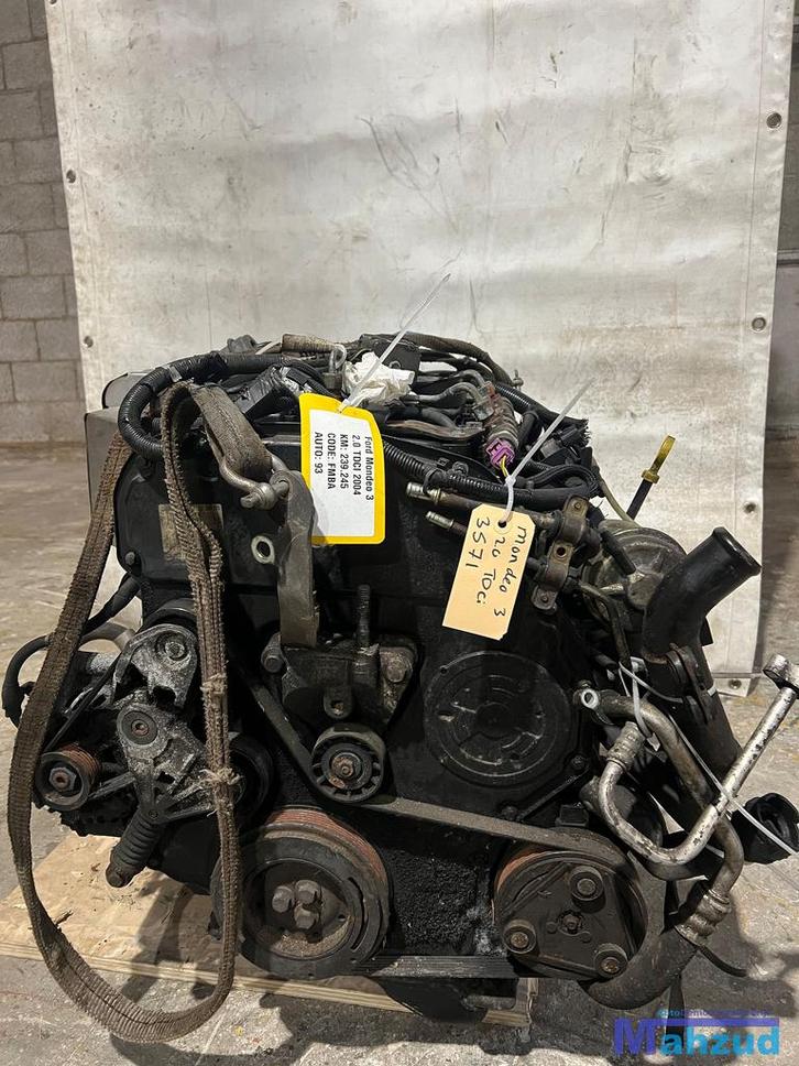 FORD MONDEO 3 2.0 TDCI Motorblok motor FMBA, Auto-onderdelen, Motor en Toebehoren, Ford, Gebruikt, Ophalen
