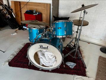 pearl drum fiberglass 70's, Musique & Instruments, Batteries & Percussions, Enlèvement, Comme neuf, Pearl