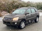 Kia Sportage 2.0 CRDI 91000km Automaat*Leder*Airco*Opendak, Auto's, Zwart, 4 cilinders, Bruin, Leder