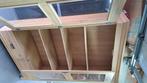Vitrinkast, Huis en Inrichting, Kasten | Vitrinekasten, Ophalen, Gebruikt, 100 tot 150 cm, Eikenhout